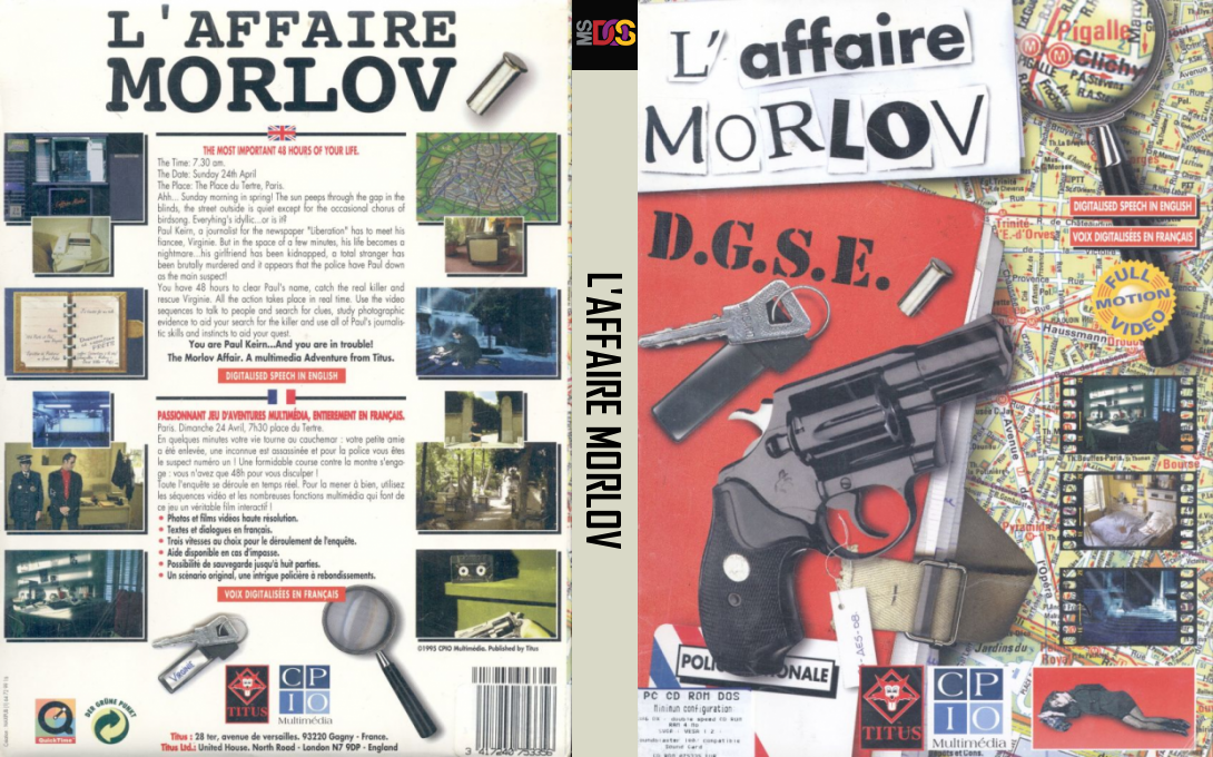 Affaire Morlov, L' — box-texture (EU)