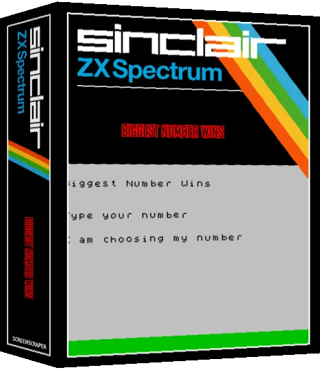 Biggest Number Wins — box-3D (SS)