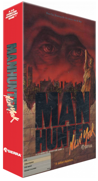 Manhunter - New York — box-3D (US)