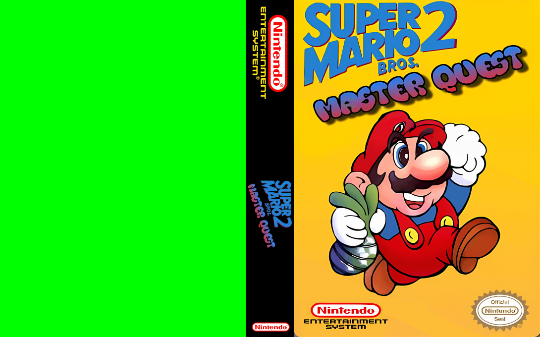 Super Mario Bros 2 - Master Quest — box-texture (WOR)
