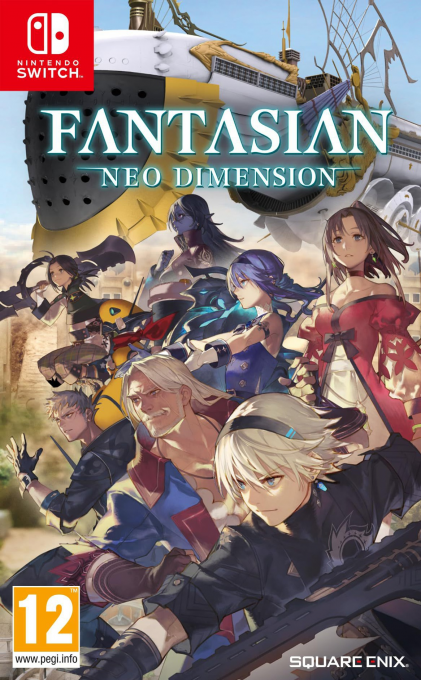 Fantasian - Neo Dimension — box-2D (EU)