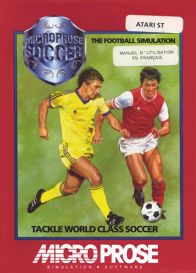 Microprose Soccer box art