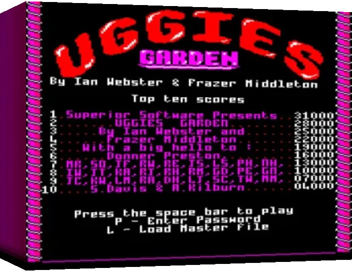 Uggie's Garden — box-3D (WOR)
