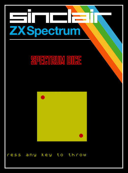 Spectrum Dice box art