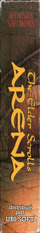 Elder Scrolls - Arena, The — box-2D-side (FR)