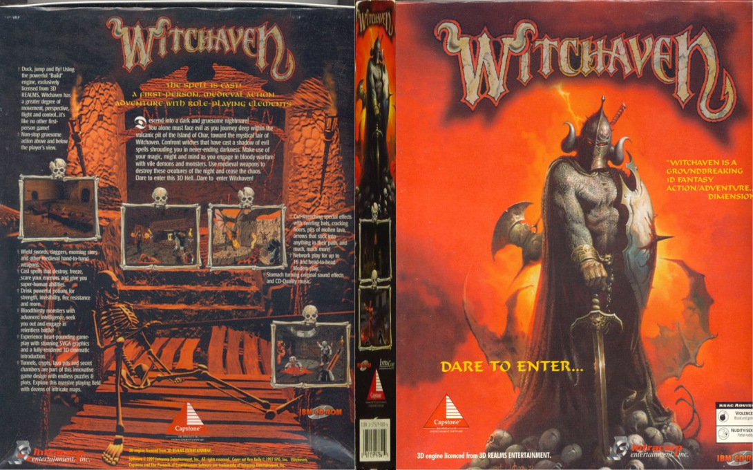 Witchaven — box-texture (US)