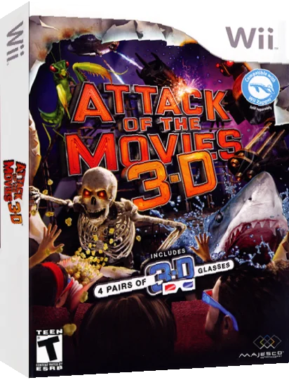 Attack of the Movies 3-D — box-3D (US)