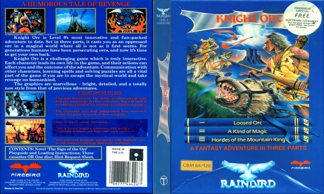 Knight Orc - Graphic Version — box-texture (US)