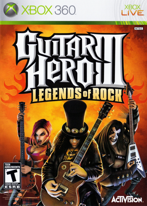 Guitar Hero III - Legends of Rock box art