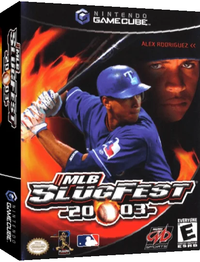 MLB SlugFest 2003 — box-3D (US)
