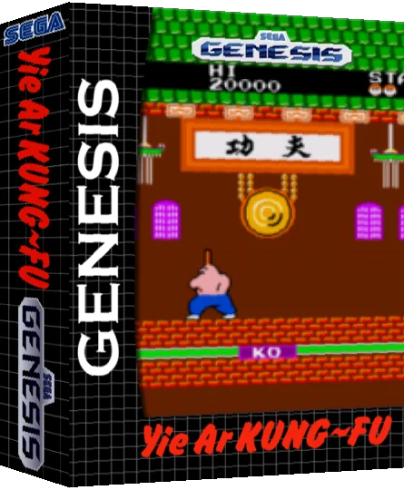 Yie Ar Kung-Fu — box-3D (SS)