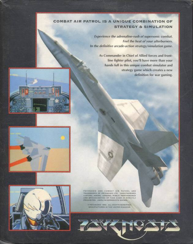 Combat Air Patrol — box-2D-back (EU)