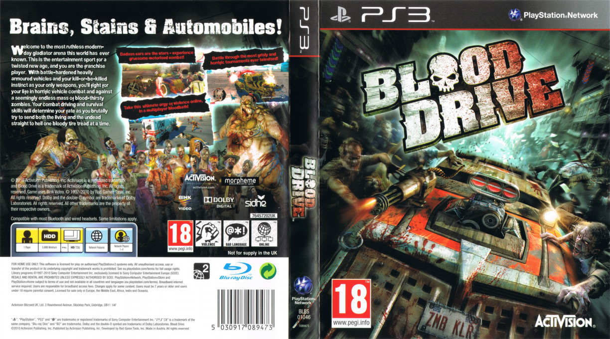 Blood Drive — box-texture (EU)