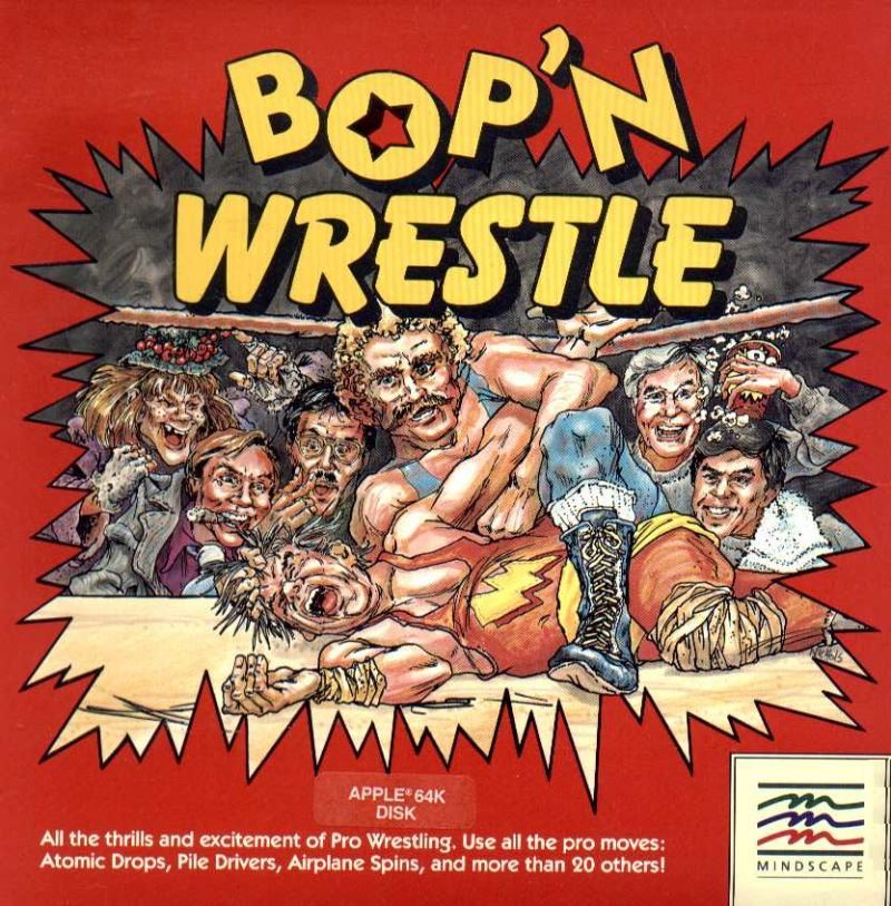 Bop 'n Wrestle box art