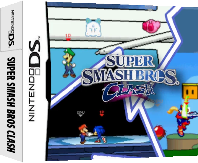 Super Smash Bros Clash — box-3D (WOR)