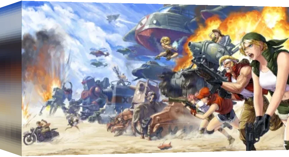 Aca Neogeo Metal Slug 4 — box-3D (WOR)