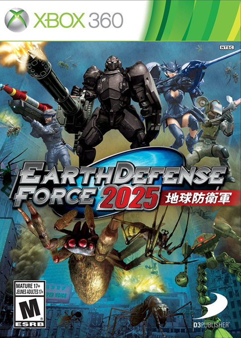 Earth Defense Force 2025 box art