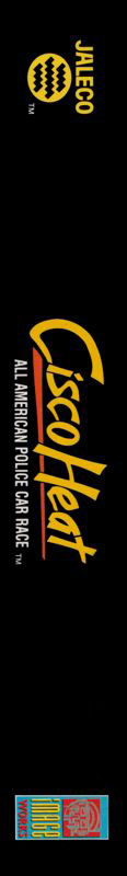 Cisco Heat - All American Police Car Race — box-2D-side (EU)