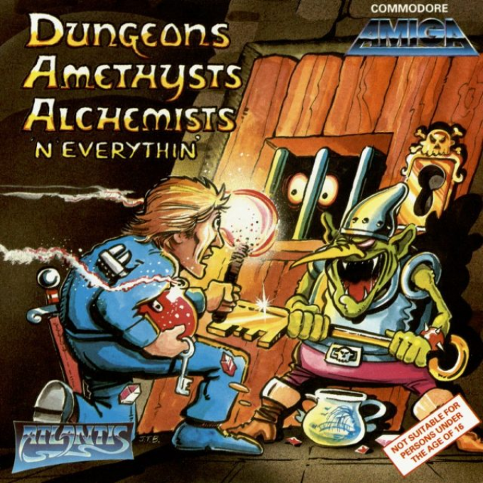 Dungeons, Amethysts, Alchemists 'n' Everythin' box art