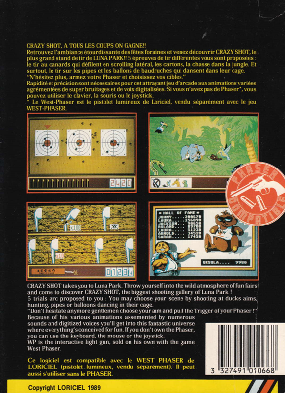 Crazy Shot — box-2D-back (EU)