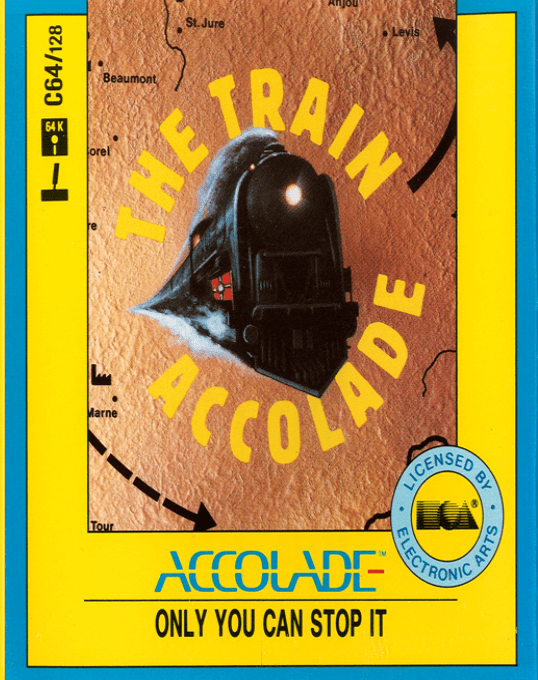 Train - Escape To Normandy, The — box-2D (EU)
