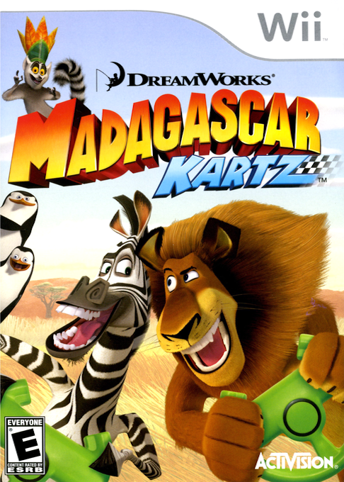 DreamWorks Madagascar Kartz box art