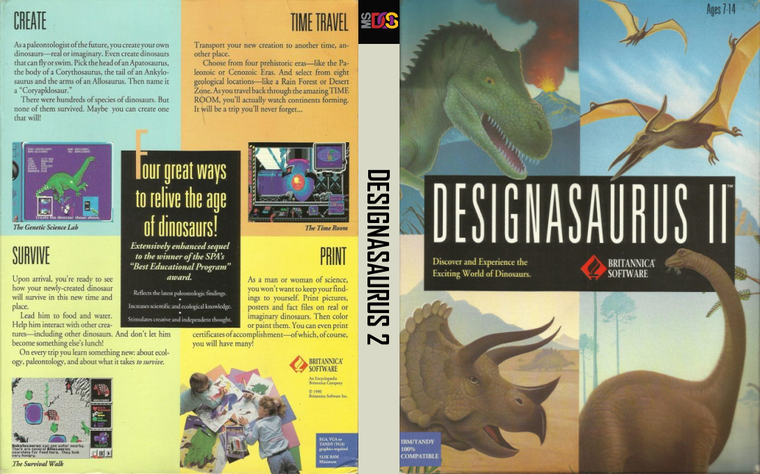 Designasaurus 2 — box-texture (US)