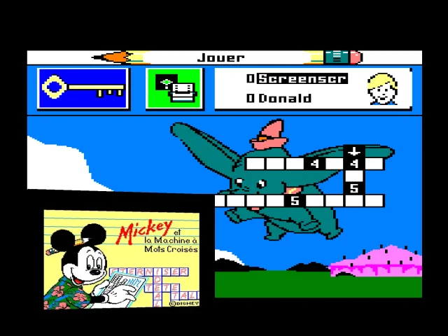 Mickey Et La Machine A Mots Croisés — mixrbv2 (WOR)