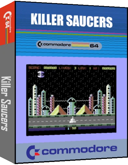 Killer Saucers — box-3D (CUS)