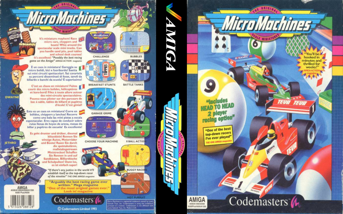 Micro Machines — box-texture (EU)