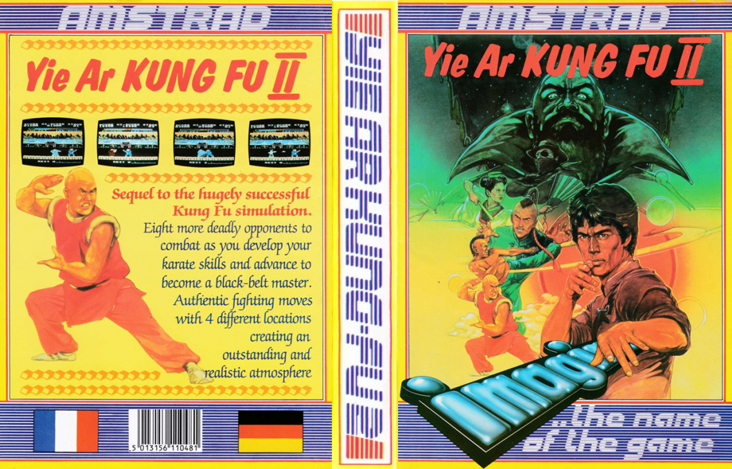 Yie Ar Kung-Fu 2 — box-texture (EU)