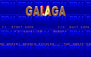 Galaga 94 box art