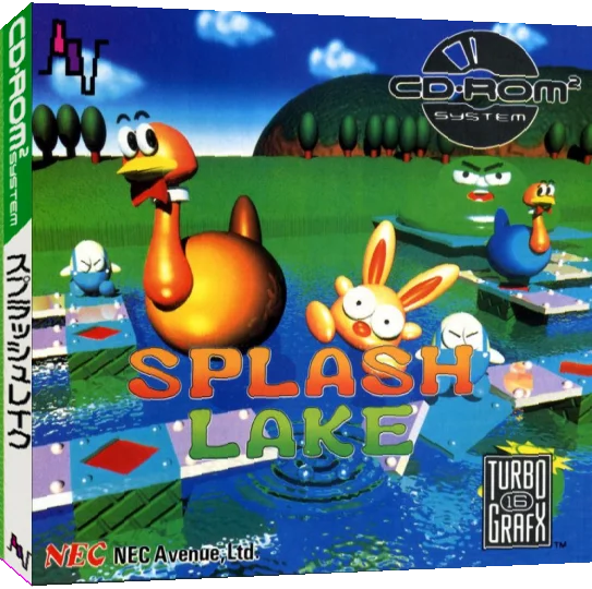 Splash Lake - Ostrich Daibouken — box-3D (US)