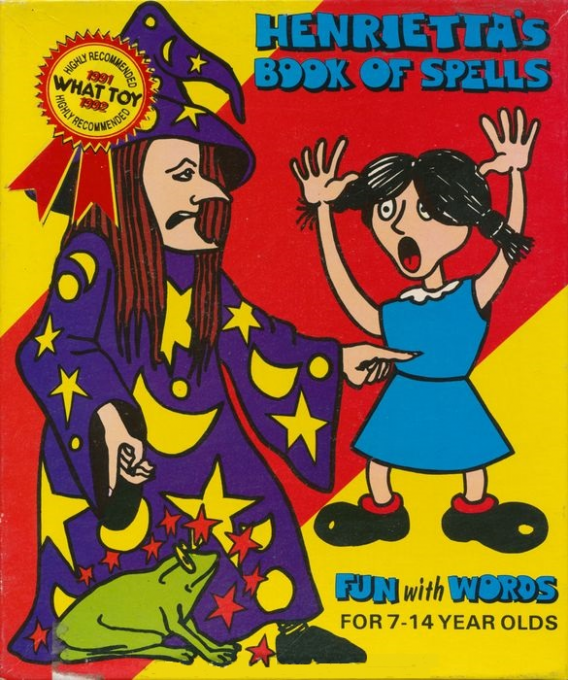 Henrietta's Book Of Spells box art