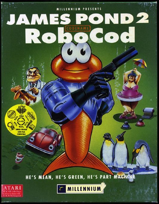 James Pond 2 - Codename Robocod box art