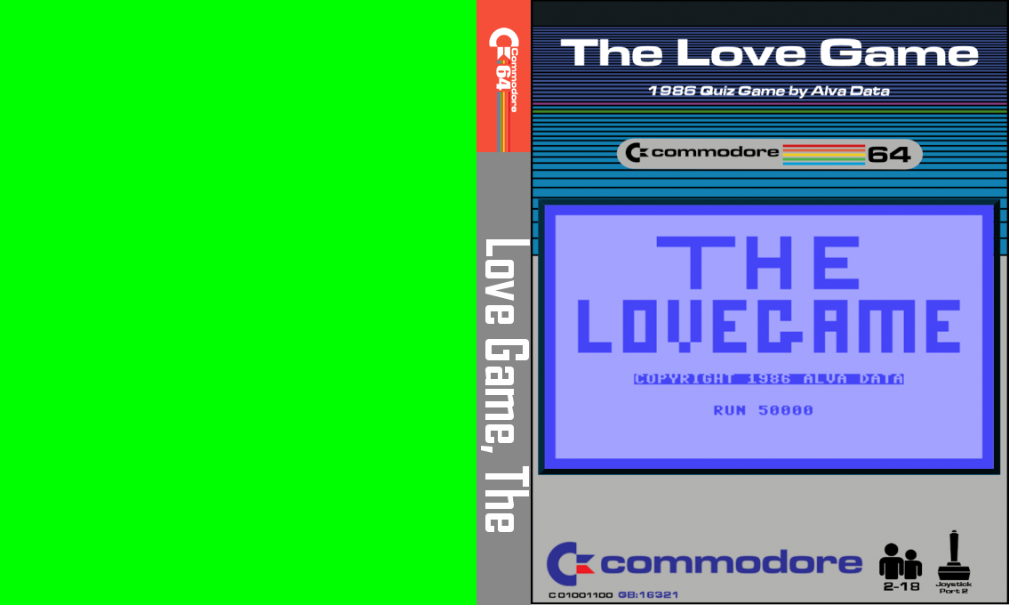 The Love Game — box-texture (CUS)