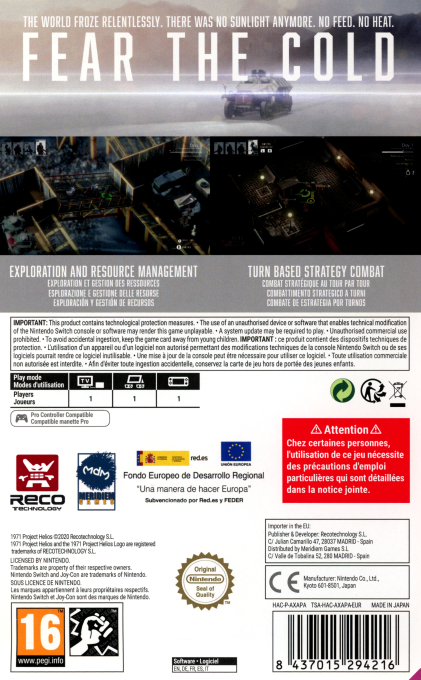 1971 Project Helios — box-2D-back (EU)