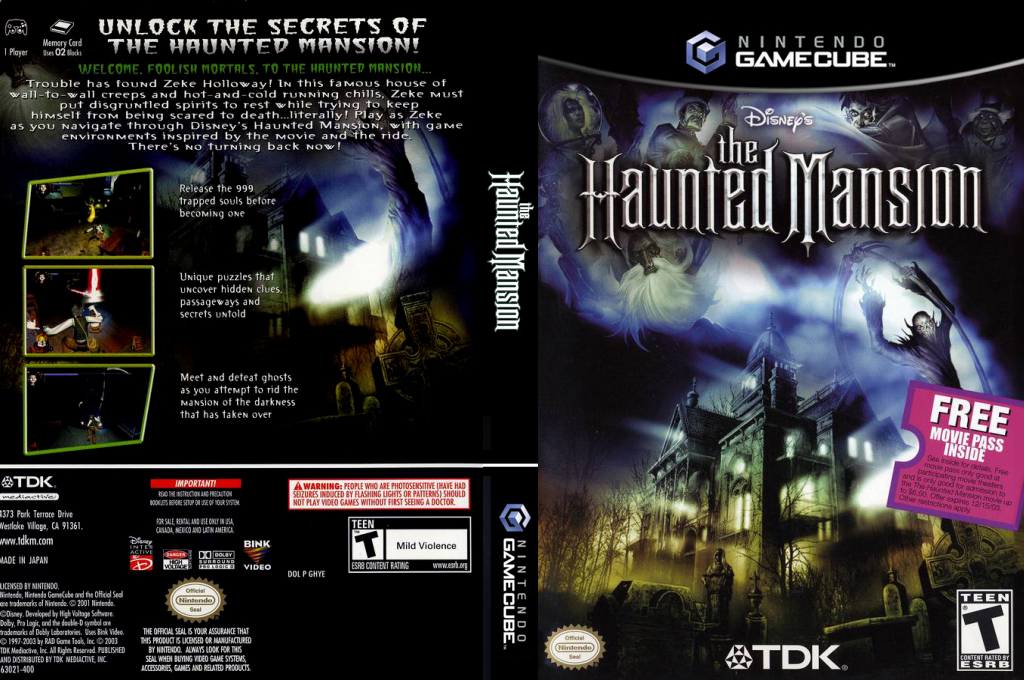 Haunted Mansion ,the — box-texture (US)