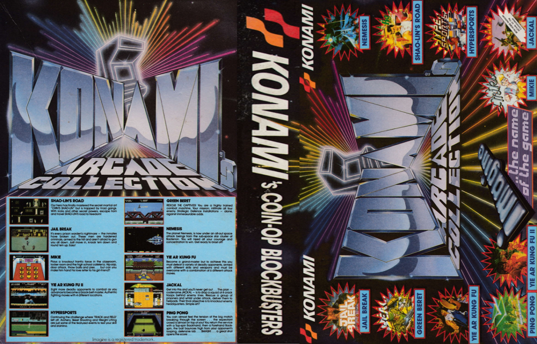 Konami Arcade Collection — box-texture (EU)