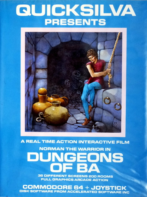 Dungeons of Ba — box-2D (EU)