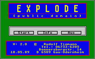 Explode Game — sstitle (WOR)