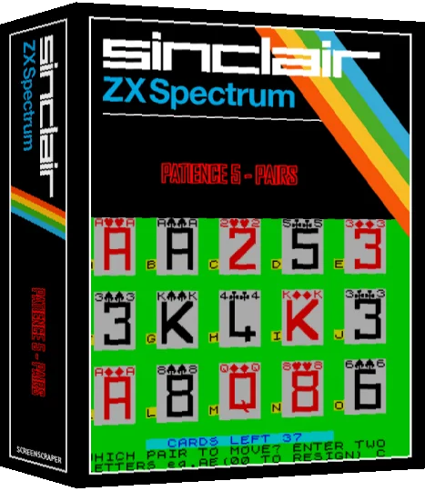 Patience 5 - Pairs — box-3D (SS)