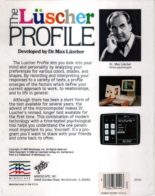 The Lüscher Profile — box-2D-back (US)