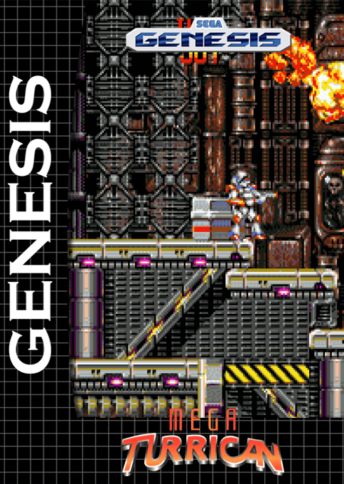 Mega Turrican — box-2D (SS)