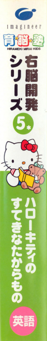 Unou Kaihatsu Series 5 - Hello Kitty no Suteki na Takaramono — box-2D-side (JP)