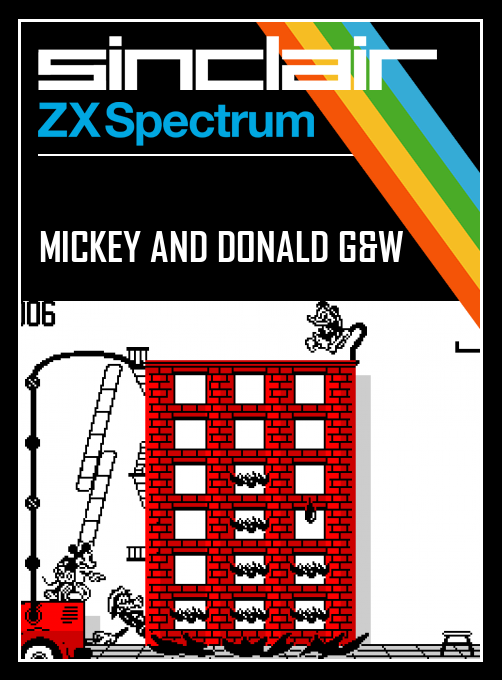 Mickey And Donald G&W box art