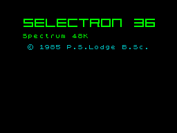 Selectron 36 — sstitle (WOR)