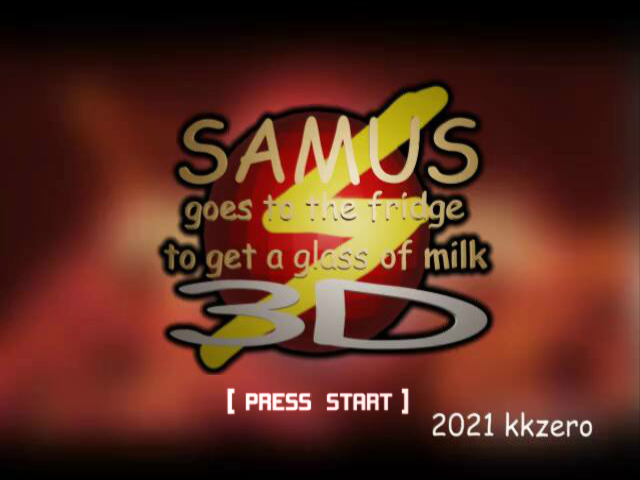 Metroid Prime - Samus Goes To The Fridge To Get A Glass Of Milk 3D — sstitle (WOR)