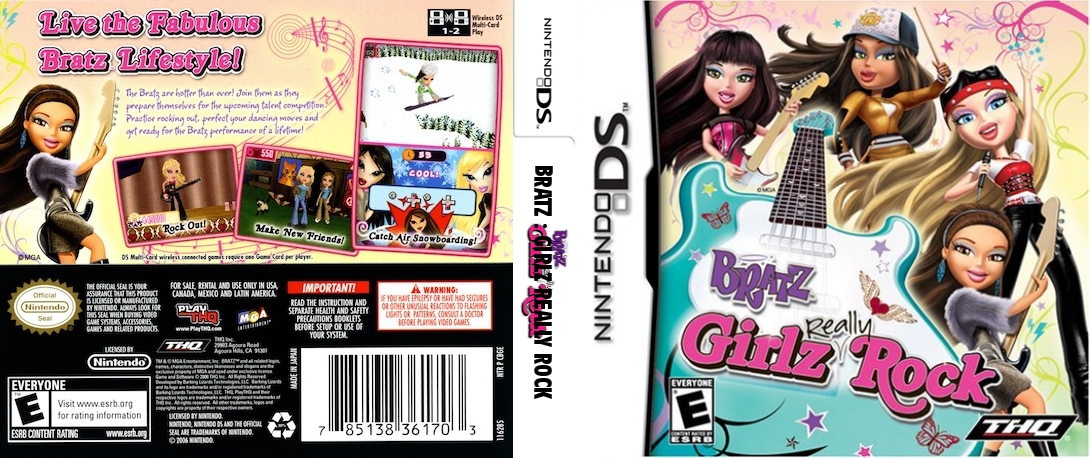 Bratz - Girlz Really Rock — box-texture (US)