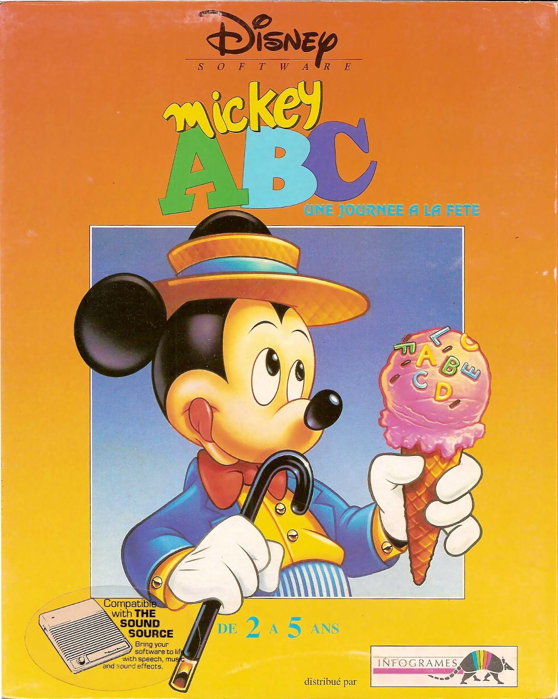 Mickey's Abc - A Day At The Fair — box-2D (FR)